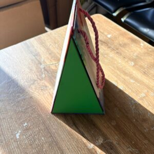 Custom Triangular Rope-Handle Box