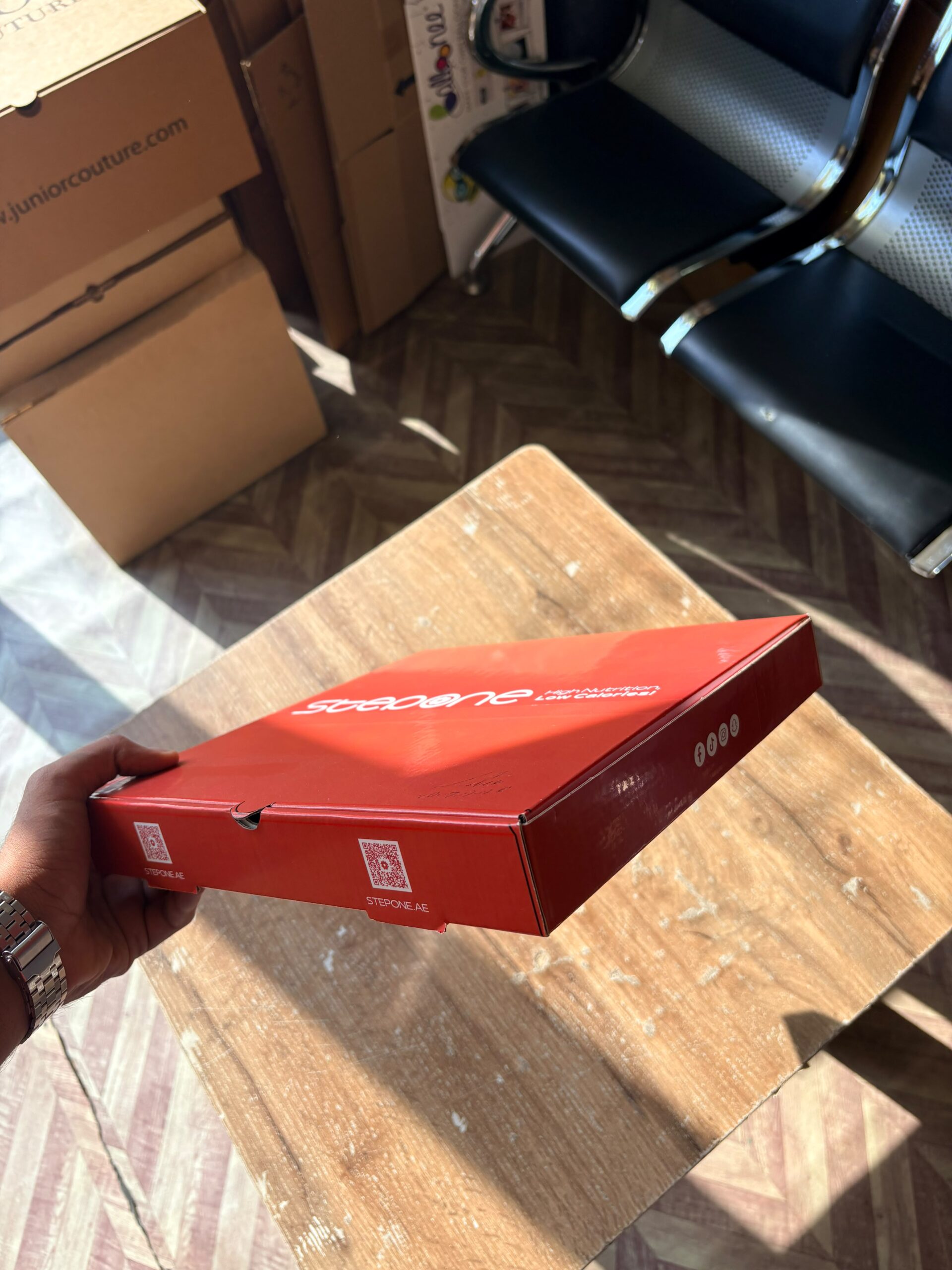 Custom Printed Slim Die-Cut Food Box