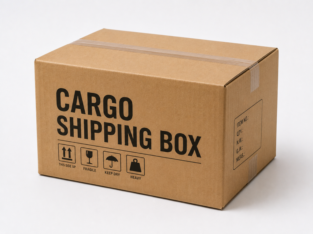 Shipping and packaging boxes